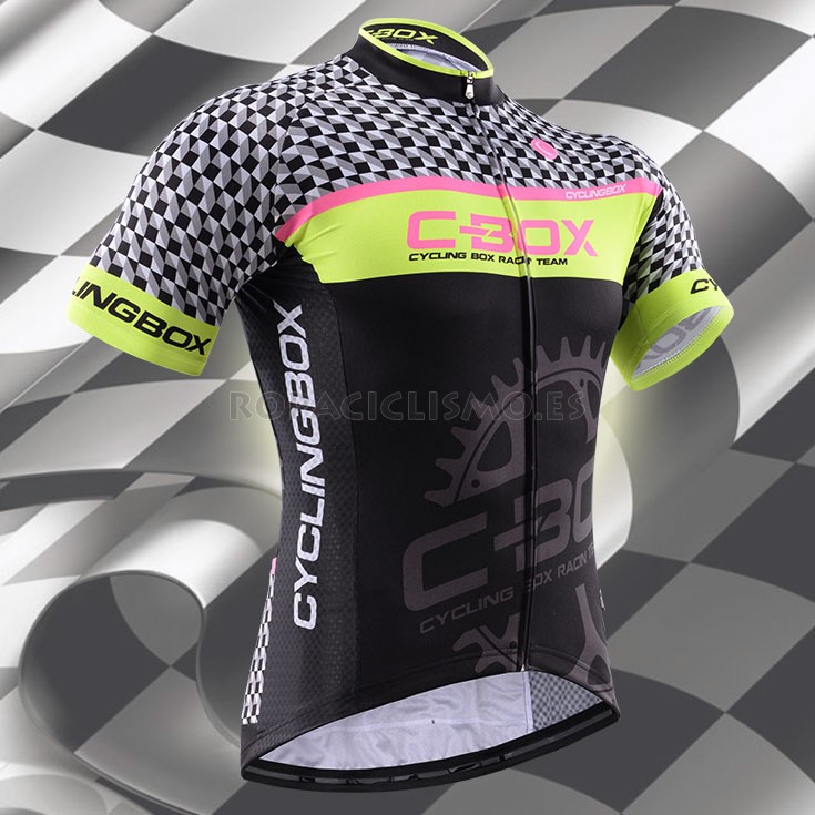 2015 Maillot Cyclingbox Mangas Cortas